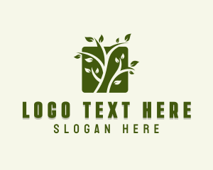 Eco Garden Tree logo