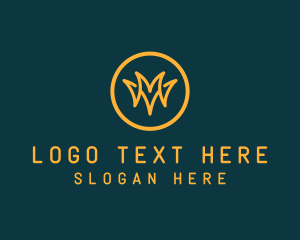 Modern Minimalist Company Letter M Logo