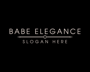 Elegant Minimalist Fashion logo design