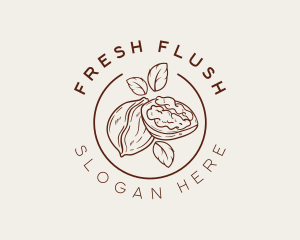 Organic Walnut Seed logo design