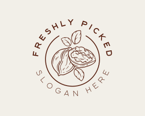 Organic Walnut Seed logo design