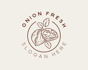 Organic Walnut Seed logo design