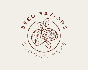 Organic Walnut Seed logo design