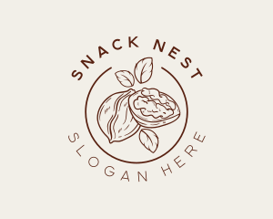 Organic Walnut Seed logo design