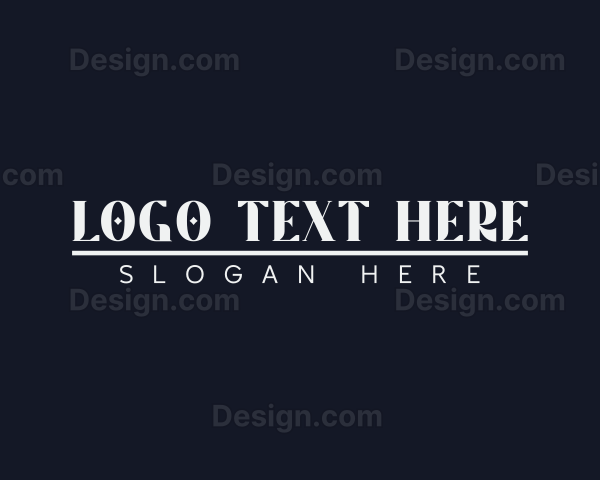 Luxury Fashion Apparel Logo