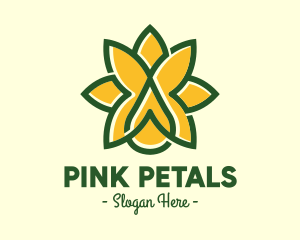 Floral Crop Agriculture logo design