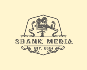 Retro Film Camera logo design