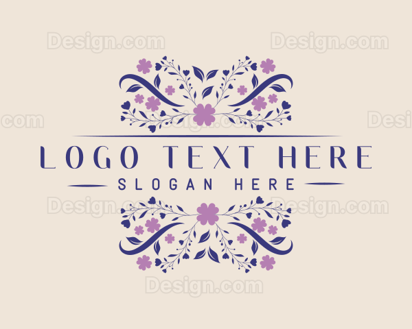 Nature Floral Foliage Logo