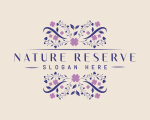 Nature Floral Foliage logo design