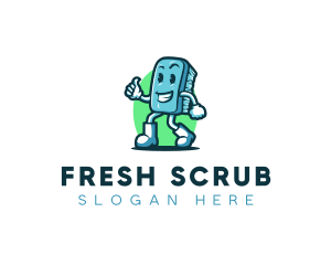 Clean Washing Scrub logo