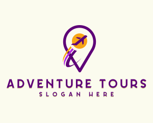 Destination Tour Airplane logo