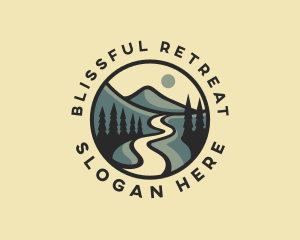 Natural Park Pathway logo design