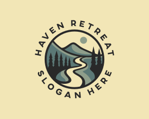 Natural Park Pathway logo design