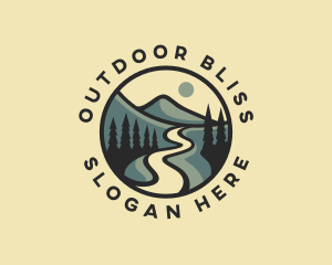 Natural Park Pathway logo design