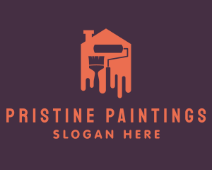 House Painting Tools  logo design