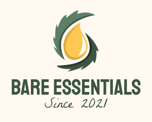 Organic Essential Oil  logo design