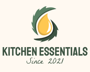 Organic Essential Oil  logo design