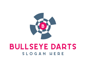 Dart Bullseye Target logo design