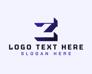 Esports Gaming Tech Letter Z logo