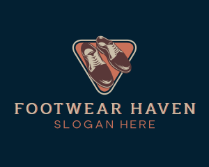 Vintage Brogues Shoes logo design