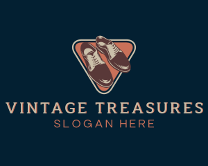 Vintage Brogues Shoes logo design