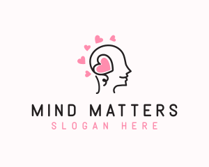 Head Heart Mind logo design