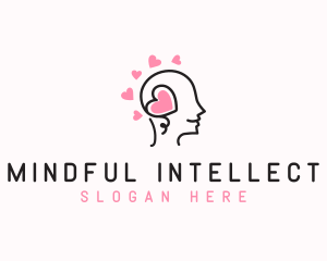 Head Heart Mind logo design