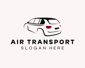 SUV Transport Car logo design