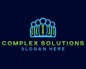 Human Resource Employee Community logo design