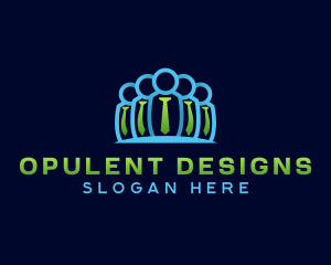 Human Resource Employee Community logo design