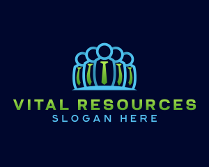 Human Resource Employee Community logo design