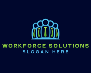 Human Resource Employee Community logo design