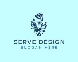 Bubble Cleaning Service logo design