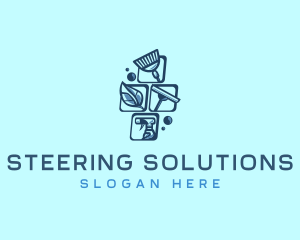 Bubble Cleaning Service logo design