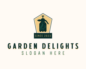 Garden Lawn Sprayer logo design