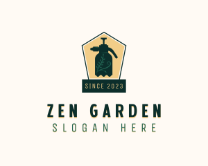 Garden Lawn Sprayer logo design