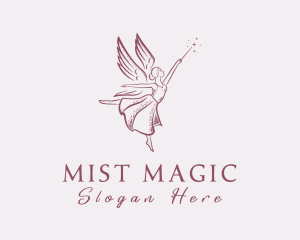 Magic Wand Fairy logo design