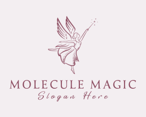 Magic Wand Fairy logo design