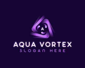 Tech Vortex AI logo design