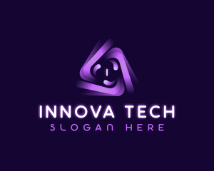 Tech Vortex AI logo design