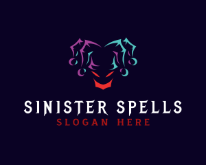 Sinister Jester Clown Gaming logo