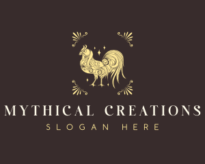 Philippine Mythical Rooster logo design