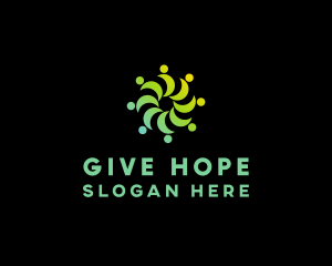 Human Rights Community Charity  logo design