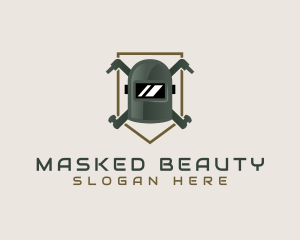 Industrial Welding Mask logo design