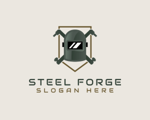 Industrial Welding Mask logo design