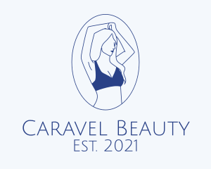 Beauty Woman Model logo design