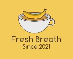 Banana Coffee Mug  logo design