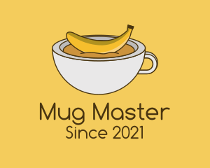 Banana Coffee Mug  logo design