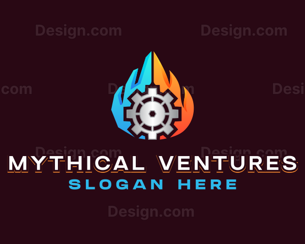 Industrial Thermal Hot Cold Logo