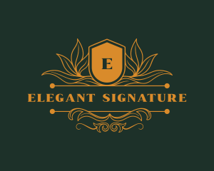 Elegant Shield Event logo design